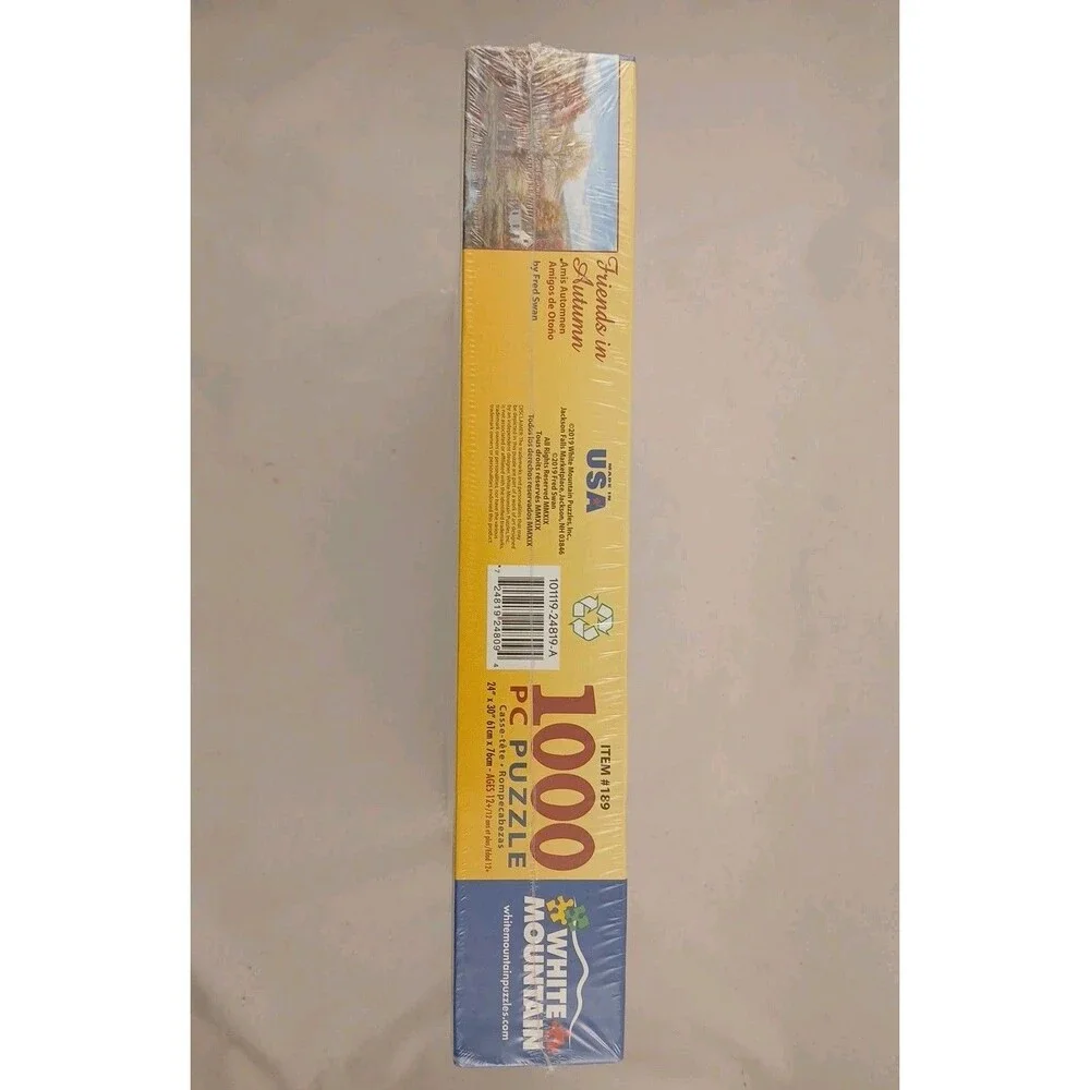 White Mountain 1000 PC Jigsaw Puzzle-